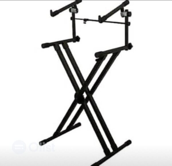 KS-88 SOUNDWAVE DOUBLE Keyboard Stand - Image 2