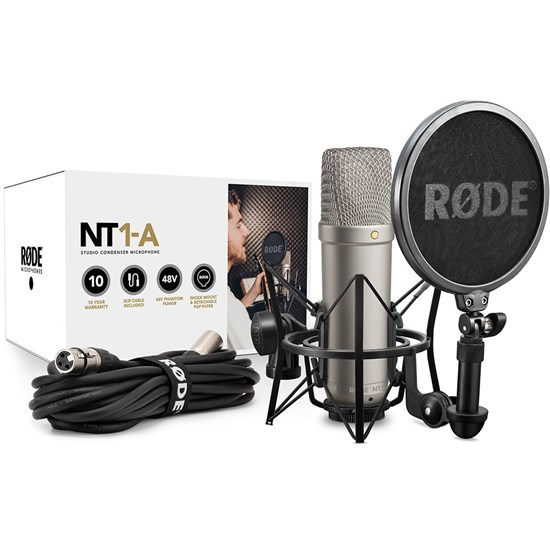 RODE MIC NT1-A 1″ Cardioid Condenser Microphone