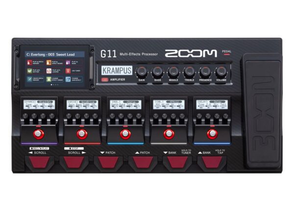 ZOOM G11 MULTI EFFECT PROCESSOR