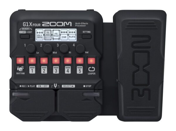 Zoom G1X FOUR Guitar Multi-Effects Processor