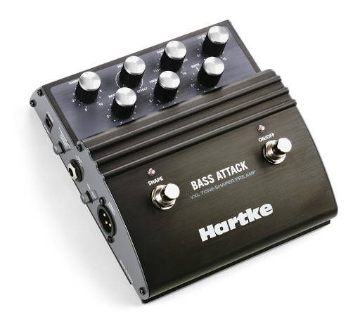 HARTKE Bass Attack 2 – Bass Preamp/Direct Box with Overdrive