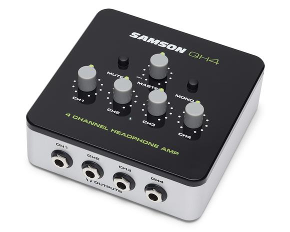 SAMSON QH4 – 4-Channel Headphone Amplifier