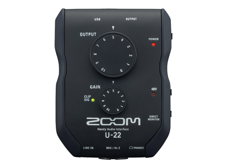 ZOOM U-22 AUDIO INTERFACE