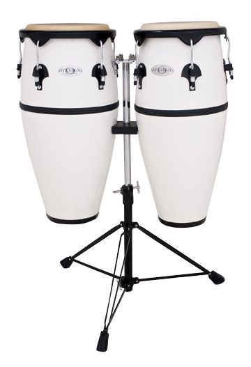 Toca Synergy Series Fiberglass Conga Set with Stand