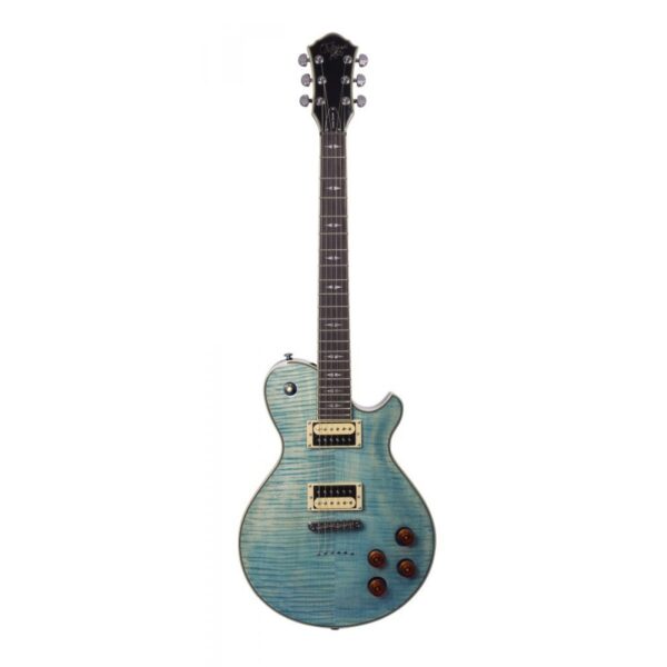 MICHAEL KELLY MKPDSOBERA PATRIOT DECREE ELECTRIC GUITAR CORAL BLUE