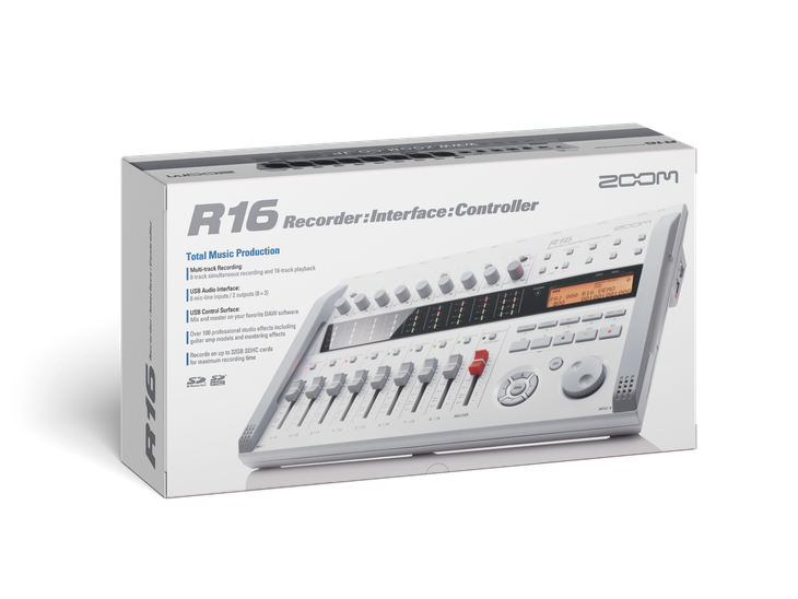 ZOOM R16 TRACK RECORDER (W/USB)