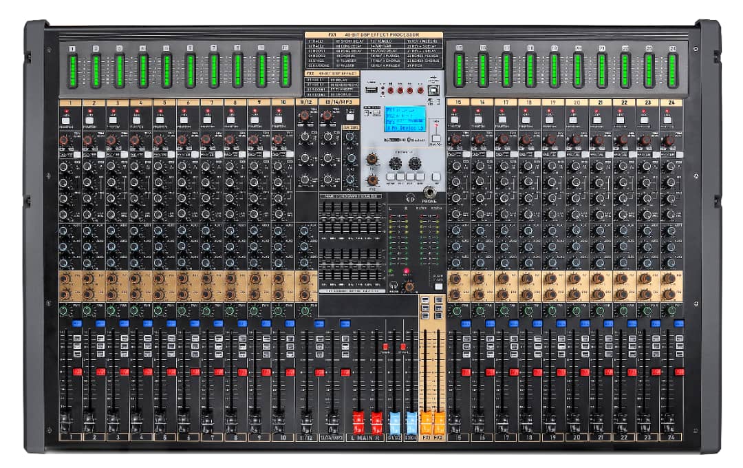 Radiosharke TFB 24 Channels Semi Digital mixer