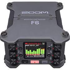 Zoom F6 6-Input / 14-Track Multitrack Field Recorder