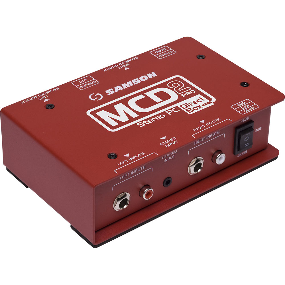 MCD2 Pro – Stereo Passive PC Direct Box