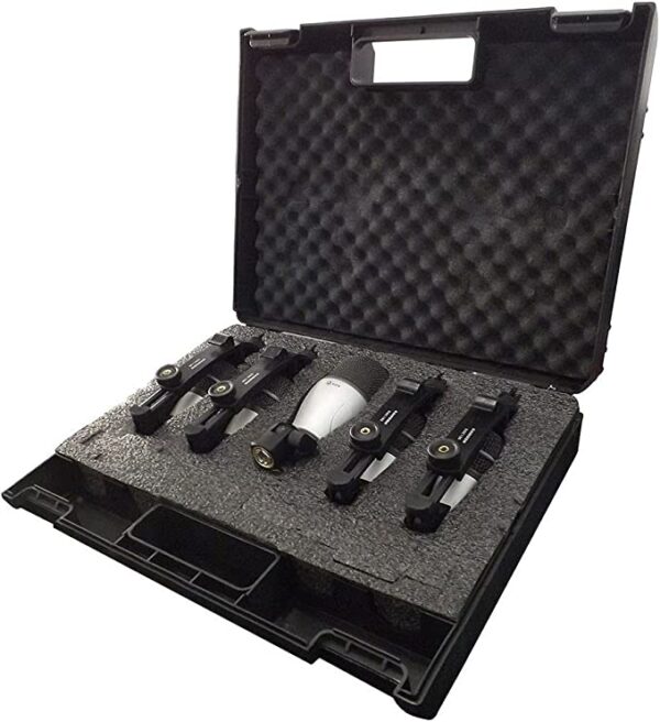 SAMSON 5 PIECE KIT DRUM MICROPHONE SET - Image 2