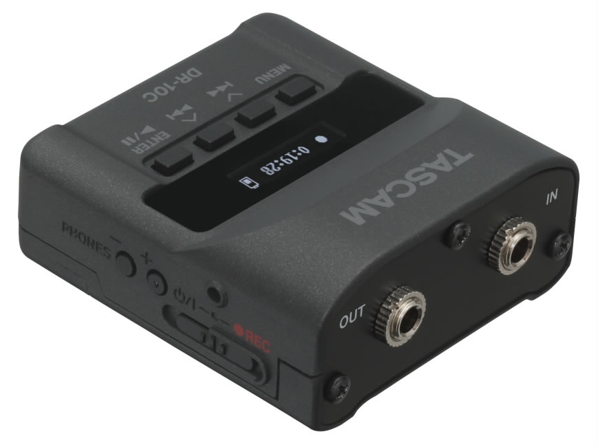 TASCAM DR-10C Series micro linear PCM recorder  DR-10C Series