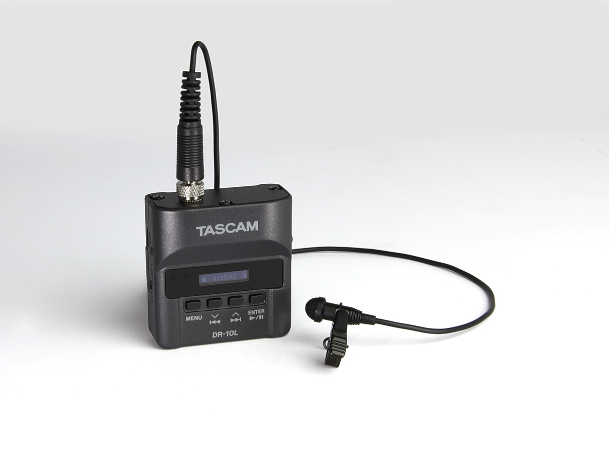 TASCAM micro linear PCM recorder  DR-10L Capture audio.