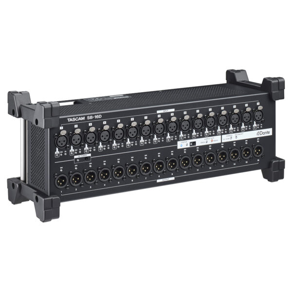 TASCAM SB-16D 16-in/16-out Dante Stage Box - Image 5