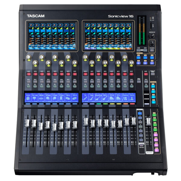 TASCAM Sonicview16 Digital Mixer with Multi-environment Touch Screens - Image 2