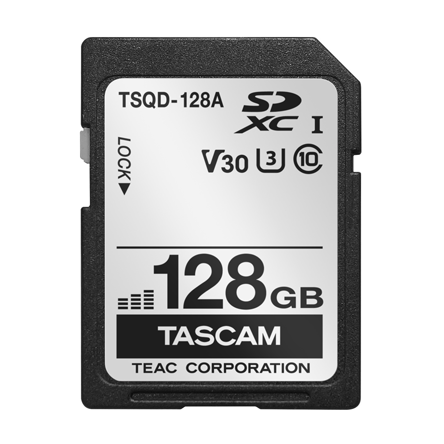 TASCAM SD card  TSQD-128A