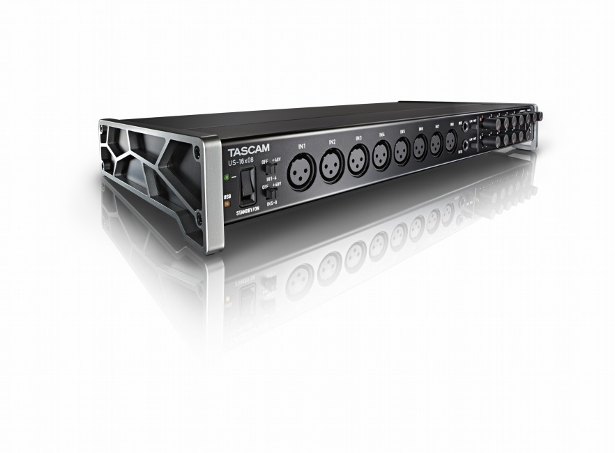 TASCAM US-16×08 USB Audio / MIDI Interface 16-input Audio Interface for Mac, Windows and iPad