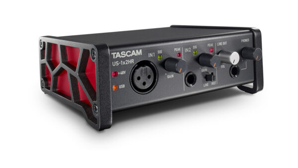 TASCAM US-1x2HR T High Resolution Versatile USB Audio Interface