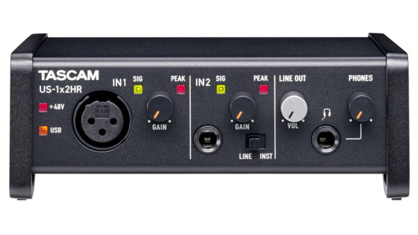 TASCAM US-1x2HR T High Resolution Versatile USB Audio Interface - Image 4