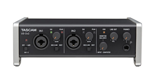 TASCAM USB Audio / MIDI Interface  US-2x2 - Image 2