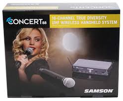 CONCERT 88 16-CHANNEL TRUE DIVERSITY UHF WIRELESS HANDHELD SYSTEM