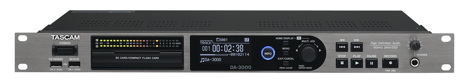 DA 3000 AUDIO RECORDER