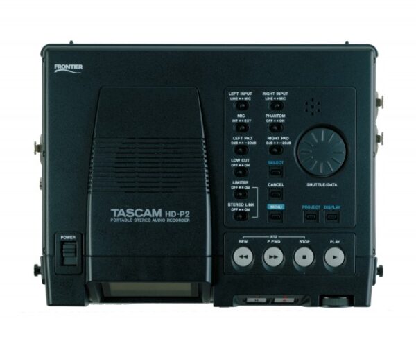 TASCAM PORTABLE STEREO AUDIO RECORDER HD-P2 - Image 4